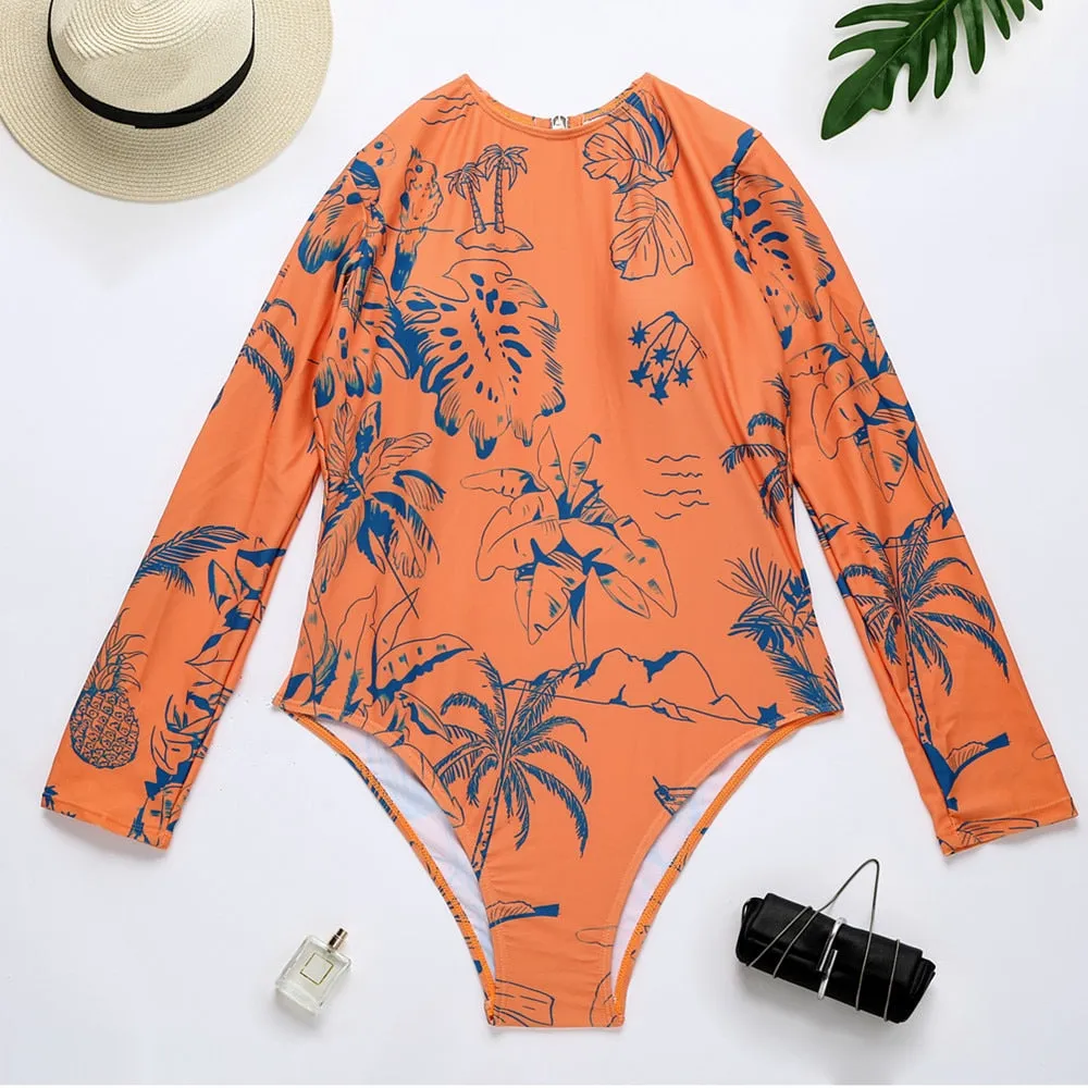 Bess Long Sleeve One Piece