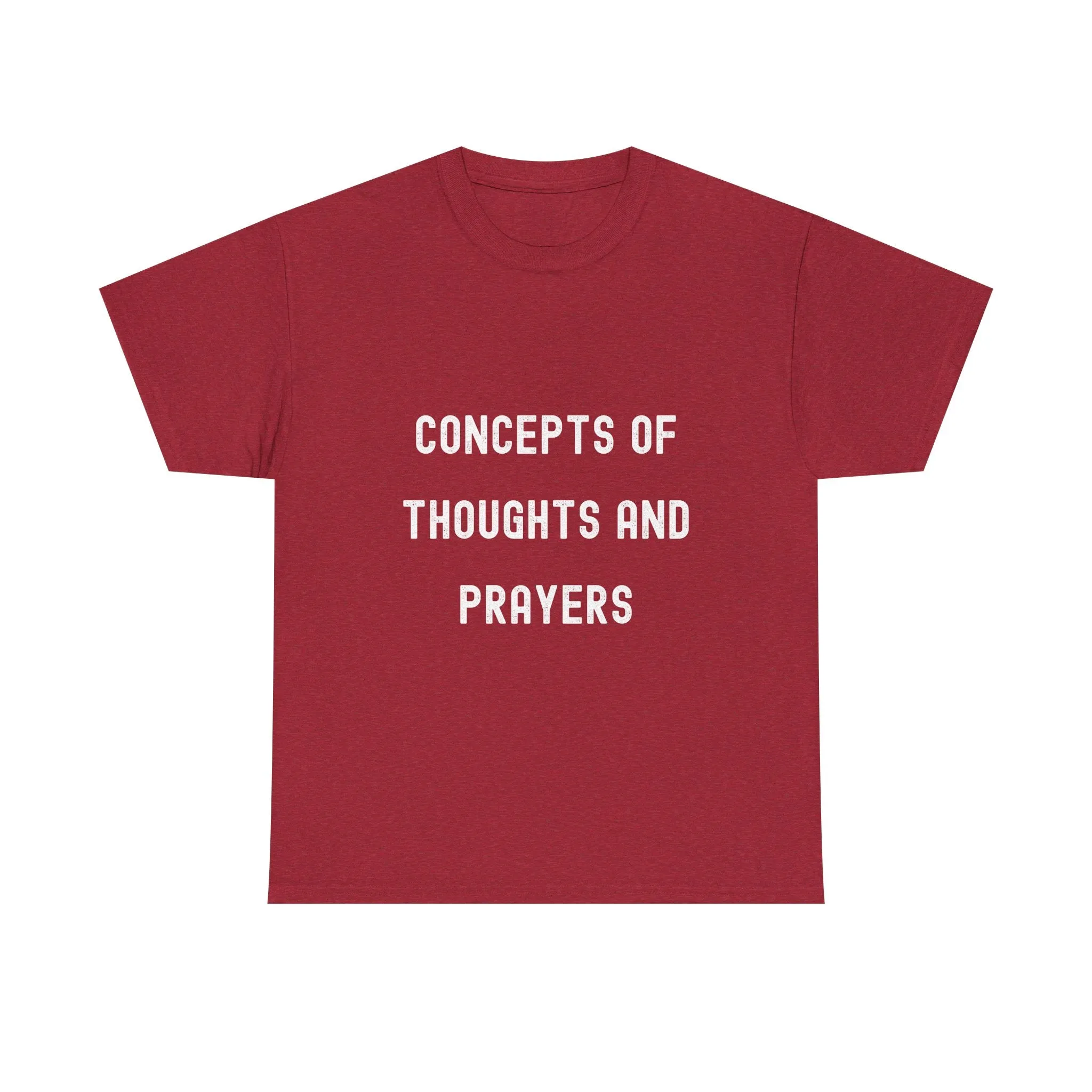 Concepts of Thoughts and Prayers Unisex Heavy Cotton Tee