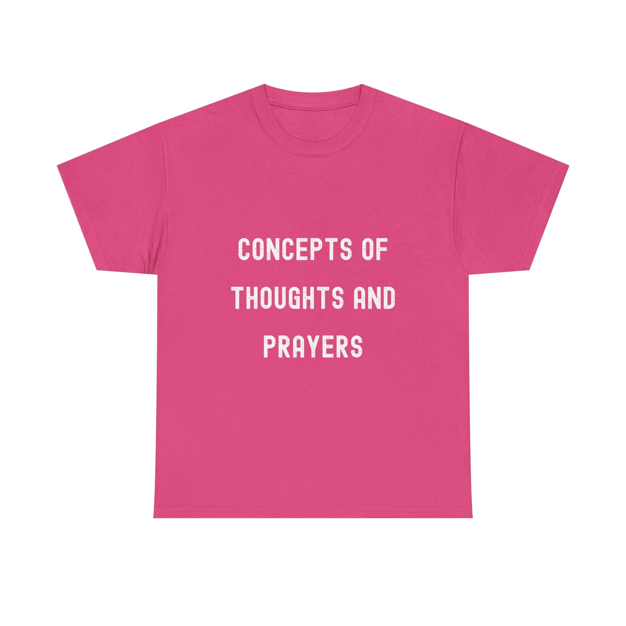 Concepts of Thoughts and Prayers Unisex Heavy Cotton Tee