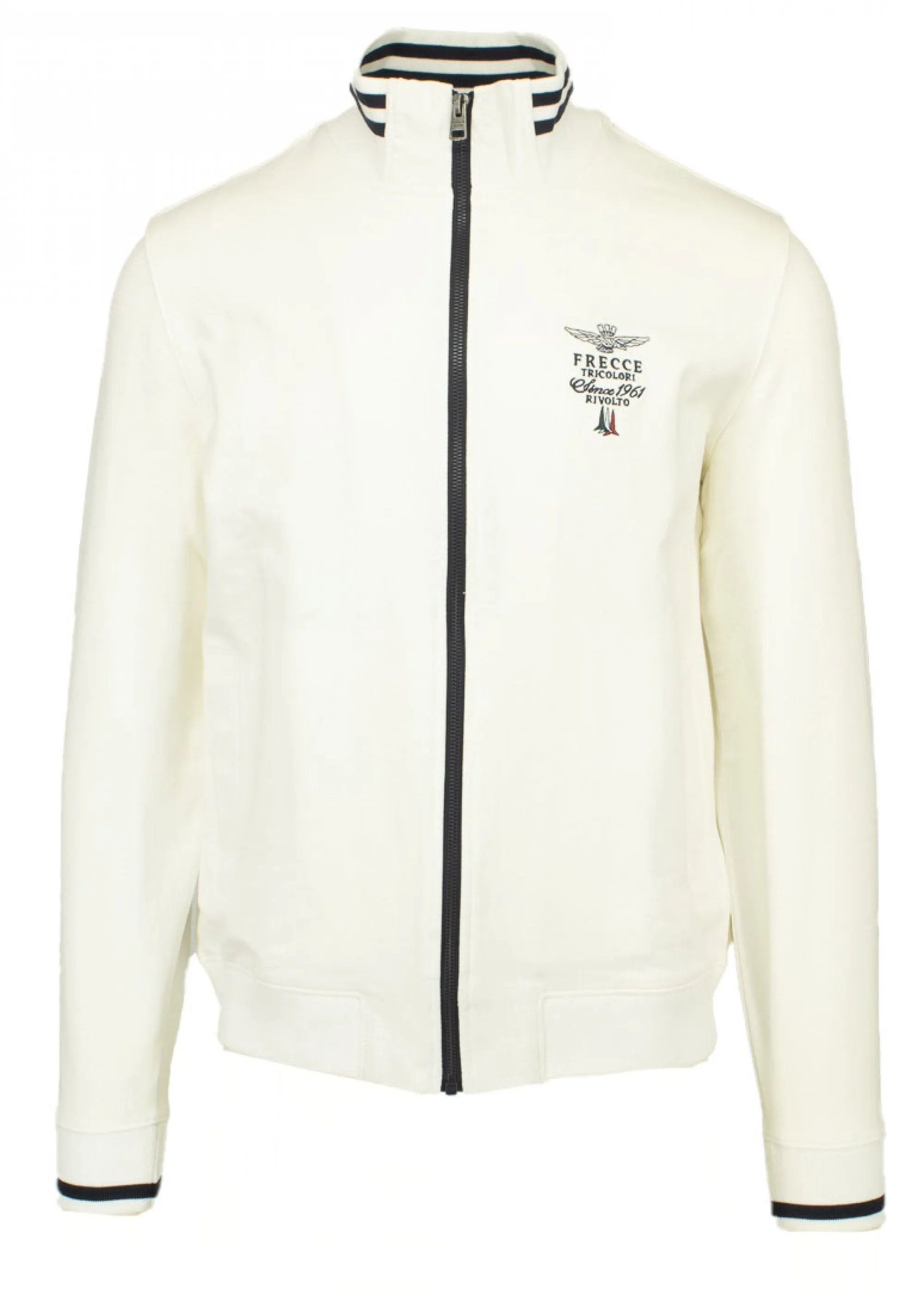 Embroidered Full-Zip Sweatshirt